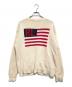 POLO RALPH LAUREN (ポロ・ラルフローレン) 星条旗ニットカーディガン ホワイト サイズ:M：14000円