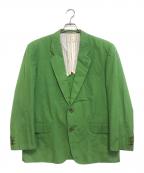 COMME des GARCONS HOMME PLUSコムデギャルソンオムプリュス）の古着「テーラードジャケット」｜グリーン