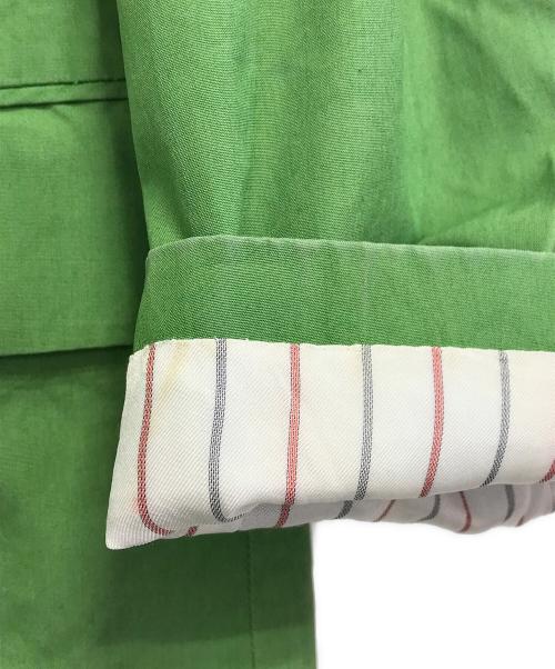 COMME des GARCONS HOMME PLUS（コムデギャルソンオムプリュス）COMME des GARCONS HOMME PLUS (コムデギャルソンオムプリュス) テーラードジャケット グリーン サイズ:Mの古着・服飾アイテム