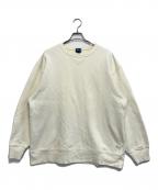 stussyステューシー）の古着「00's前Vスウェット」｜ホワイト