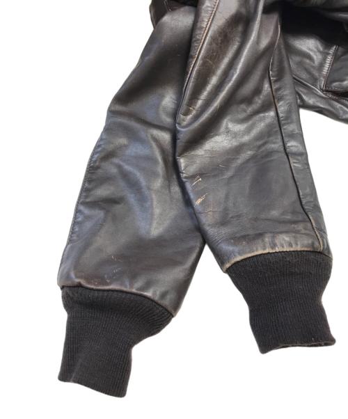 Schott（ショット）Schott (ショット) Ｇ-1レザージャケット ブラウン サイズ:42の古着・服飾アイテム