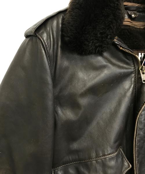 Schott（ショット）Schott (ショット) Ｇ-1レザージャケット ブラウン サイズ:42の古着・服飾アイテム