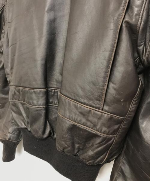 Schott（ショット）Schott (ショット) Ｇ-1レザージャケット ブラウン サイズ:42の古着・服飾アイテム