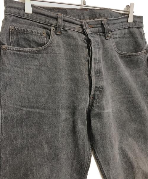 LEVI'S（リーバイス）LEVI'S (リーバイス) 先染め501ブラックデニムパンツ ブラック サイズ:W34 L34の古着・服飾アイテム