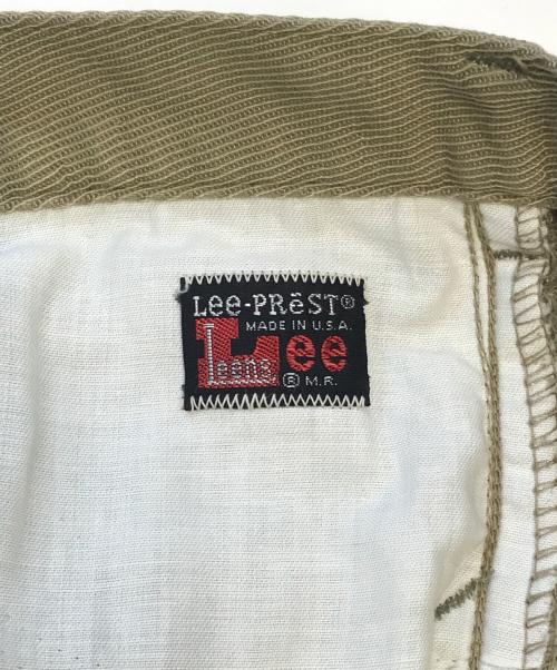 LEE（リー）LEE (リー) 70'sコットンスリムパンツ ベージュ サイズ:表記なしの古着・服飾アイテム
