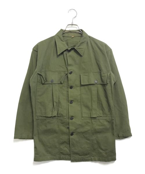 VINTAGE MILITARY（ヴィンテージ ミリタリー）VINTAGE MILITARY (ヴィンテージ ミリタリー) ミリタリージャケット グリーン サイズ:36Rの古着・服飾アイテム