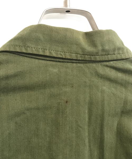 VINTAGE MILITARY（ヴィンテージ ミリタリー）VINTAGE MILITARY (ヴィンテージ ミリタリー) ミリタリージャケット グリーン サイズ:36Rの古着・服飾アイテム