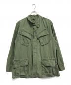 VINTAGE MILITARYヴィンテージ ミリタリー）の古着「60's US ARMY ジャングルファティーグジャケット」｜グリーン