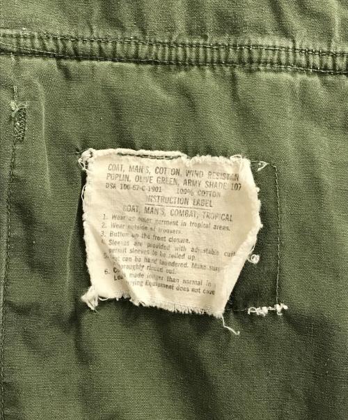 VINTAGE MILITARY（ヴィンテージ ミリタリー）VINTAGE MILITARY (ヴィンテージ ミリタリー) 60's US ARMY ジャングルファティーグジャケット グリーン サイズ:表記なしの古着・服飾アイテム