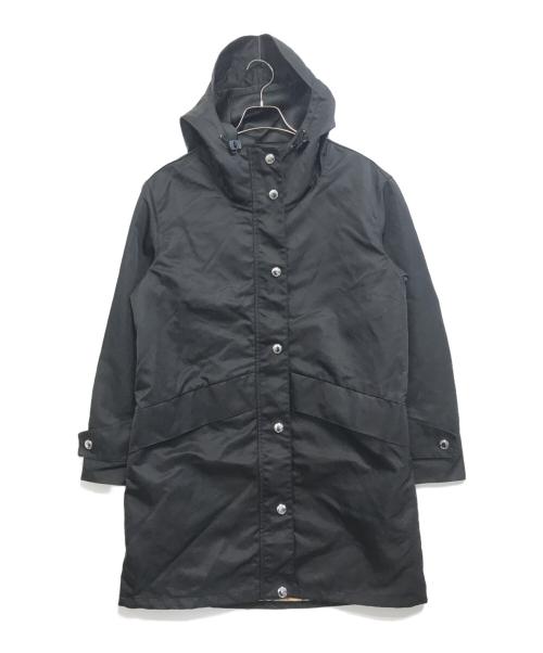 BURBERRY（バーバリー）BURBERRY (バーバリー) ナイロンフーデットコート ブラック サイズ:36の古着・服飾アイテム