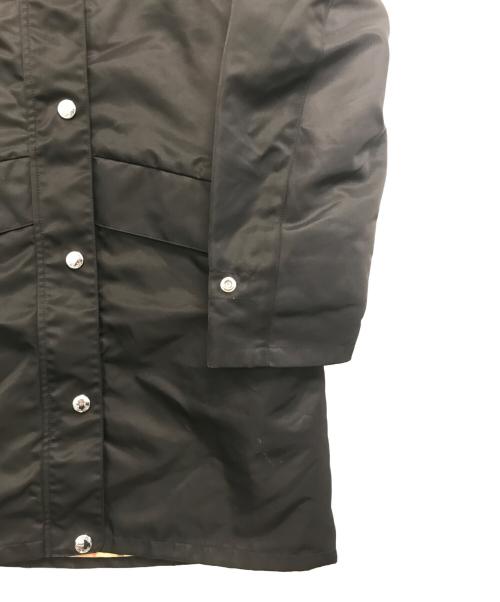 BURBERRY（バーバリー）BURBERRY (バーバリー) ナイロンフーデットコート ブラック サイズ:36の古着・服飾アイテム