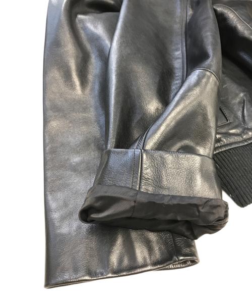 BANANA REPUBLIC（バナナリパブリック）BANANA REPUBLIC (バナナリパブリック) レザージャケット ブラック サイズ:XSの古着・服飾アイテム