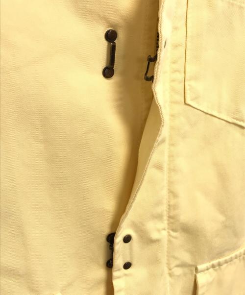 DSQUARED2（ディースクエアード）DSQUARED2 (ディースクエアード) バックジップコットンジャケット イエロー サイズ:48の古着・服飾アイテム