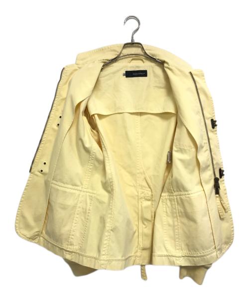 DSQUARED2（ディースクエアード）DSQUARED2 (ディースクエアード) バックジップコットンジャケット イエロー サイズ:48の古着・服飾アイテム