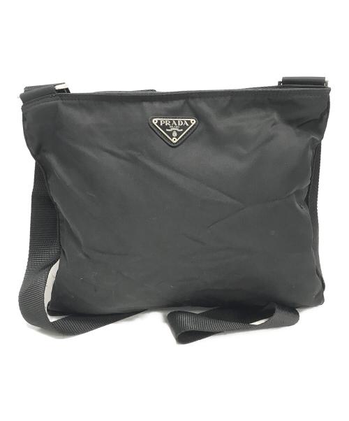 PRADA（プラダ）PRADA (プラダ) ショルダーバッグ ブラックの古着・服飾アイテム