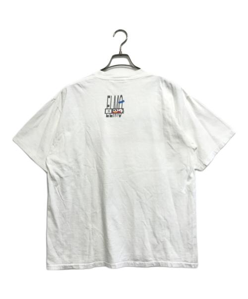 アニメ―ションTシャツ（アニメ―ションTシャツ）アニメ―ションTシャツ (アニメ―ションTシャツ) 90s SESAME STREET(セサミストリート)両面プリントアニメーションTシャツ ホワイト サイズ:表記なしの古着・服飾アイテム