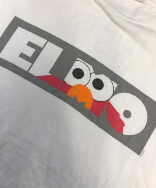 アニメ―ションTシャツ（アニメ―ションTシャツ）アニメ―ションTシャツ (アニメ―ションTシャツ) 90s SESAME STREET(セサミストリート)両面プリントアニメーションTシャツ ホワイト サイズ:表記なしの古着・服飾アイテム
