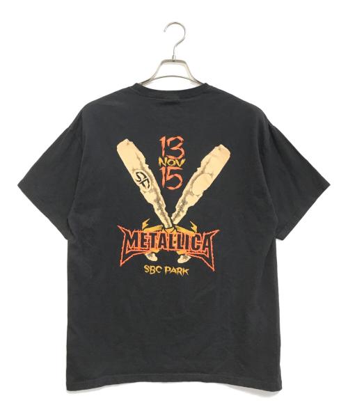 バンドTシャツ（バンドTシャツ）バンドTシャツ (バンドTシャツ) 00s METALLICA(メタリカ) 両面プリントバンドTシャツ ブラック サイズ:Lの古着・服飾アイテム