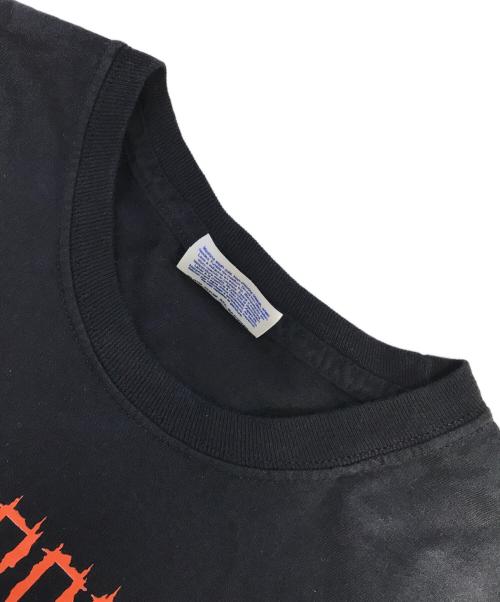 バンドTシャツ（バンドTシャツ）バンドTシャツ (バンドTシャツ) 00s METALLICA(メタリカ) 両面プリントバンドTシャツ ブラック サイズ:Lの古着・服飾アイテム
