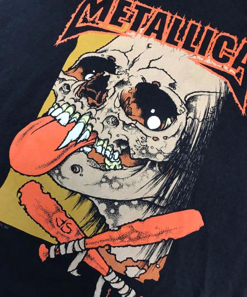 バンドTシャツ（バンドTシャツ）バンドTシャツ (バンドTシャツ) 00s METALLICA(メタリカ) 両面プリントバンドTシャツ ブラック サイズ:Lの古着・服飾アイテム