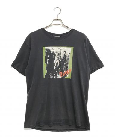 ［半額セール中］古着屋購入The Clash Tシャツ Mサイズ TULTEK製 the CLASH クラッシュ Tシャツ LONDON CALLING デカプリント パンク