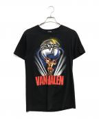 バンドTシャツバンドTシャツ）の古着「80s VAN HALEN(ヴァン・ヘイレン) バンドＴシャツ」｜ブラック