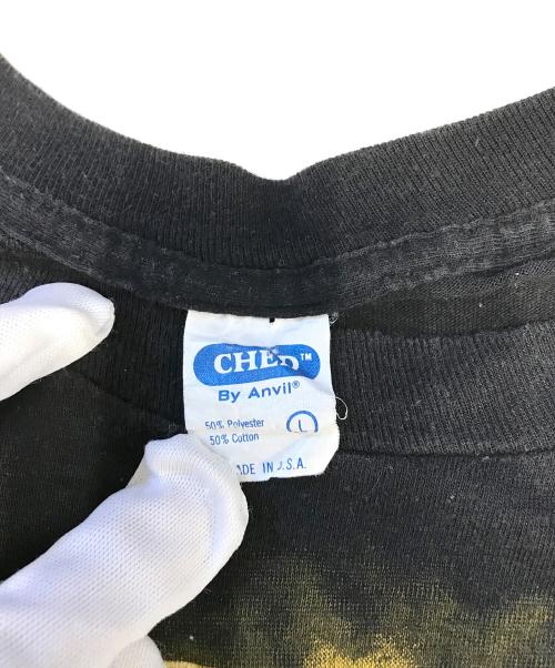 バンドTシャツ（バンドTシャツ）バンドTシャツ (バンドTシャツ) 80s VAN HALEN(ヴァン・ヘイレン) バンドＴシャツ ブラック サイズ:Lの古着・服飾アイテム