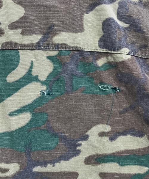 VINTAGE MILITARY（ヴィンテージ ミリタリー）VINTAGE MILITARY (ヴィンテージ ミリタリー) ジャングルファティーグジャケット グリーン サイズ:M-Rの古着・服飾アイテム