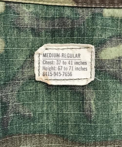 VINTAGE MILITARY（ヴィンテージ ミリタリー）VINTAGE MILITARY (ヴィンテージ ミリタリー) ジャングルファティーグジャケット グリーン サイズ:M-Rの古着・服飾アイテム