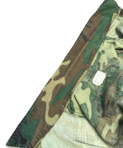 VINTAGE MILITARY（ヴィンテージ ミリタリー）VINTAGE MILITARY (ヴィンテージ ミリタリー) ジャングルファティーグジャケット グリーン サイズ:M-Rの古着・服飾アイテム