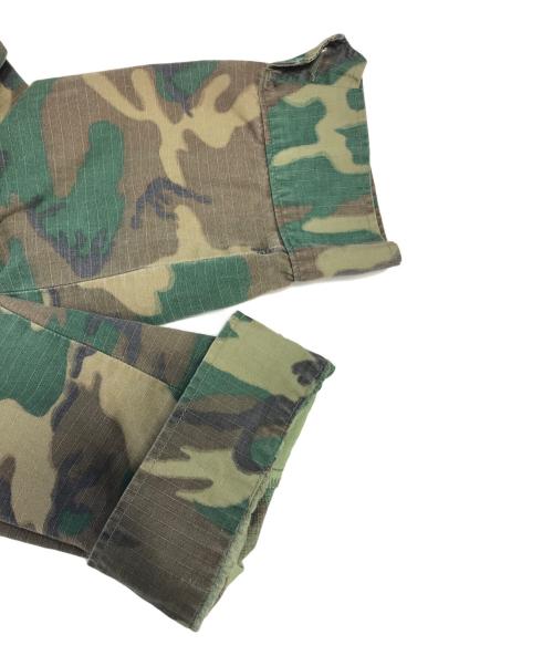 VINTAGE MILITARY（ヴィンテージ ミリタリー）VINTAGE MILITARY (ヴィンテージ ミリタリー) ジャングルファティーグジャケット グリーン サイズ:M-Rの古着・服飾アイテム