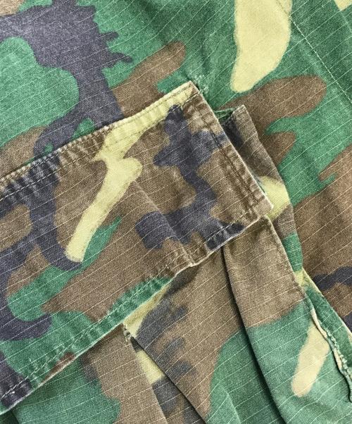 VINTAGE MILITARY（ヴィンテージ ミリタリー）VINTAGE MILITARY (ヴィンテージ ミリタリー) ジャングルファティーグジャケット グリーン サイズ:M-Rの古着・服飾アイテム