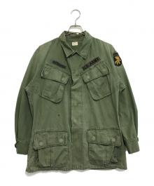 VINTAGE MILITARY（ヴィンテージ ミリタリー）の古着「US ARMY ジャングルファティーグジャケット」｜グリーン