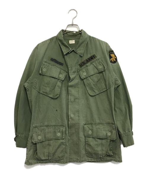 VINTAGE MILITARY（ヴィンテージ ミリタリー）VINTAGE MILITARY (ヴィンテージ ミリタリー) US ARMY ジャングルファティーグジャケット グリーン サイズ:SMALL-REGULARの古着・服飾アイテム
