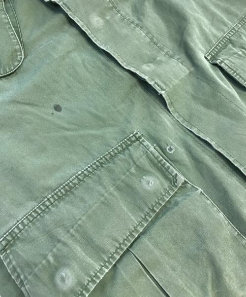 VINTAGE MILITARY（ヴィンテージ ミリタリー）VINTAGE MILITARY (ヴィンテージ ミリタリー) US ARMY ジャングルファティーグジャケット グリーン サイズ:SMALL-REGULARの古着・服飾アイテム