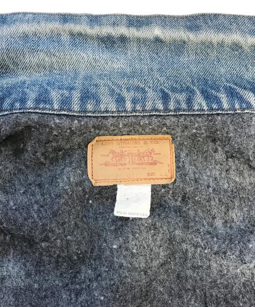 LEVI'S（リーバイス）LEVI'S (リーバイス) 裏地ブランケットデニムジャケット インディゴ サイズ:44の古着・服飾アイテム