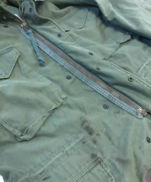 VINTAGE MILITARY（ヴィンテージ ミリタリー）VINTAGE MILITARY (ヴィンテージ ミリタリー) US ARMY Ｍ-65フィールドジャケット オリーブ サイズ:MEDIUM-REGULARの古着・服飾アイテム