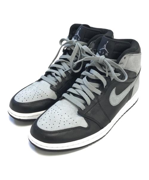 NIKE（ナイキ）NIKE (ナイキ) AIR JORDAN 1 RETRO HIGH グレー サイズ:US10/UK9/EUR44/CM28/BR42の古着・服飾アイテム