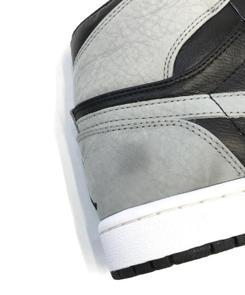 NIKE（ナイキ）NIKE (ナイキ) AIR JORDAN 1 RETRO HIGH グレー サイズ:US10/UK9/EUR44/CM28/BR42の古着・服飾アイテム