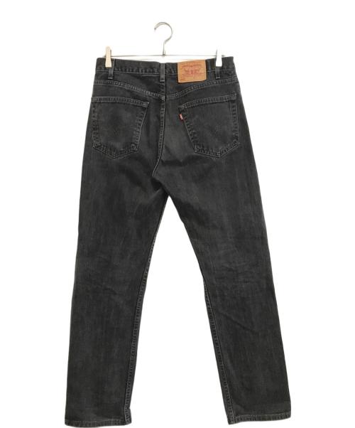 LEVI'S（リーバイス）LEVI'S (リーバイス) 後染めブラックデニム ブラック サイズ:W32 L32の古着・服飾アイテム