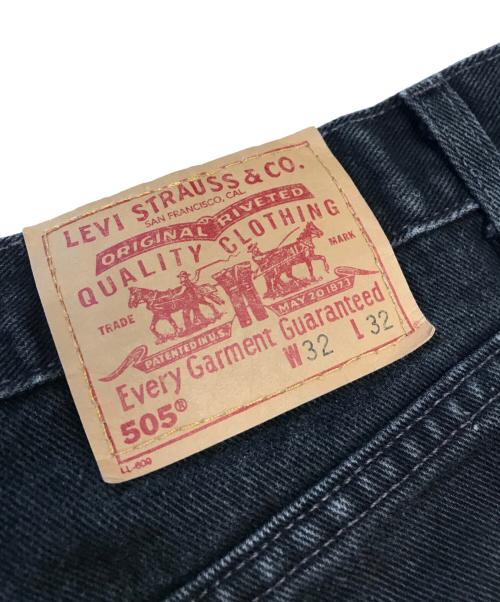 LEVI'S（リーバイス）LEVI'S (リーバイス) 後染めブラックデニム ブラック サイズ:W32 L32の古着・服飾アイテム