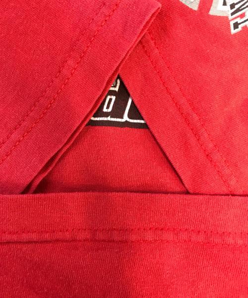 INDEPENDENT（インディペンデント）INDEPENDENT (インディペンデント) Tシャツ レッド サイズ:Lの古着・服飾アイテム