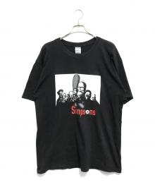 アニメーションTシャツ（アニメーションTシャツ）の古着「00s The Simpsons(ザ・シンプソンズ) アニメーションTシャツ」｜ブラック
