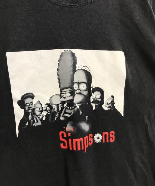 アニメーションTシャツ（アニメーションTシャツ）アニメーションTシャツ (アニメーションTシャツ) 00s The Simpsons(ザ・シンプソンズ) アニメーションTシャツ ブラック サイズ:Lの古着・服飾アイテム