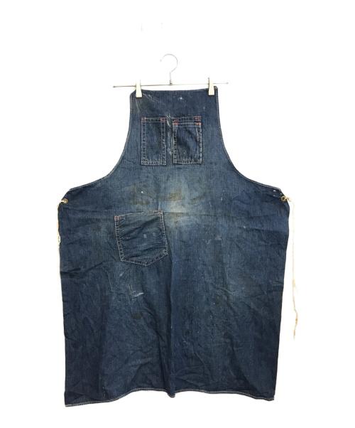 VINTAGE（ヴィンテージ）VINTAGE (ヴィンテージ) デニムエプロン インディゴ サイズ:表記なしの古着・服飾アイテム