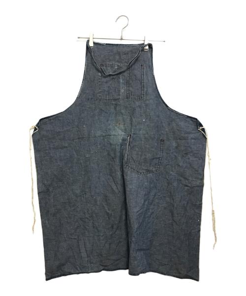 VINTAGE（ヴィンテージ）VINTAGE (ヴィンテージ) デニムエプロン インディゴ サイズ:表記なしの古着・服飾アイテム