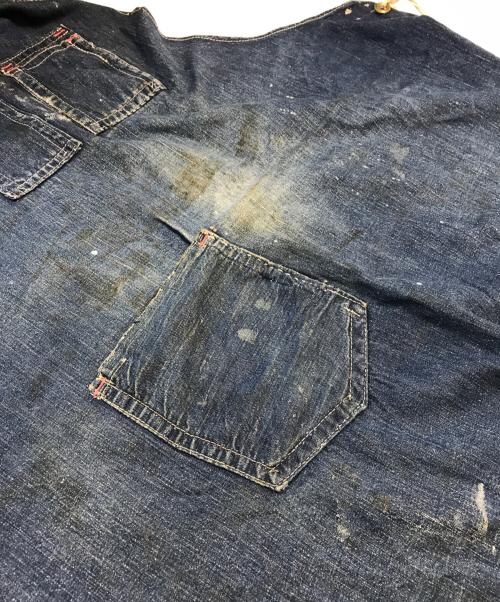 VINTAGE（ヴィンテージ）VINTAGE (ヴィンテージ) デニムエプロン インディゴ サイズ:表記なしの古着・服飾アイテム