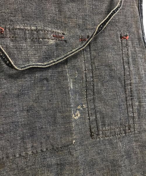 VINTAGE（ヴィンテージ）VINTAGE (ヴィンテージ) デニムエプロン インディゴ サイズ:表記なしの古着・服飾アイテム