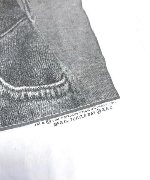 キャラクターTシャツ（キャラクターTシャツ）キャラクターTシャツ (キャラクターTシャツ) 90s Kermit(カーミット) キャラクターTシャツ ホワイト サイズ:Lの古着・服飾アイテム