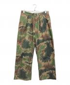 NEATニート）の古着「テントクロスパンツ」｜カーキ